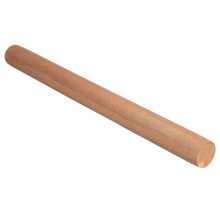 4Pcs Solid Wood Rolling Pin Light Brown Thick Dough Roller for Baking