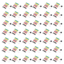 400Packs Small Sewing Kit Thread Needles Buttons for Hotel & Home Use