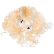 3Pcs Pet Curly Wigs Golden Nylon Fiber Dog and Cat Costume Accessories