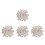 400Packs Small Sewing Kit Thread Needles Buttons for Hotel & Home Use 8