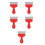 5Pcs Wallpaper Application Tool Kit Red Plastic Stainless Steel Cutter 8