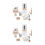2Ensembles Miniature Salle De Bain Décoration Assortie 2