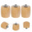 24Pcs Universal Pot Handle Replacement Wood Lid Knobs Ergonomic Khaki 10