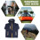 Navy Hooded Waterproof Windproof Mountaineering Jacket Winter 8