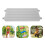 2Pcs Heavy-Duty Plastic Replacement Step for Children's Backyard Slide 9