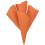 4Pcs Realistic Plastic Ice Cream Cone Brown Photography Decor Prop 1