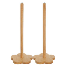 10Pcs Bamboo Top Whorl Drop Spindles for Beginners Hand Spinning Yarn