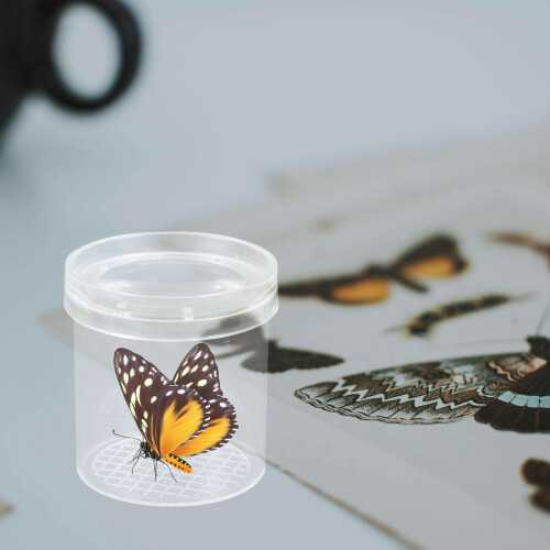 2Pcs Transparent Magnifier Box for Kids Science Exploration Container 1