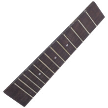 4Pcs Brown Bamboo Ukulele Fretboard Fingerboard for Concert Soprano