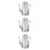 3Pcs Stainless Steel Grease Container with Drip-Free Pouring, Silver 5