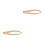 2Pcs Light Brown Bamboo Caliper Tools for Ceramic and Clay 4