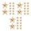 36Pcs Brooch Pins Creative Face Design for Costume and Suit 3