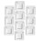 20Pcs White ABS Sliding Door Lock Child Safety Cabinet Pull Handles 1