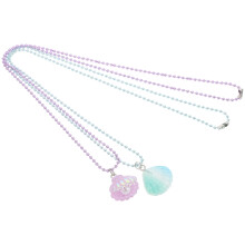 6Pcs Resin Fake Shell Necklace Set Cute Lightweight Summer Jewelry