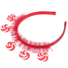2Pcs Multi Color Cartoon Lollipop Headband Cotton Kids Party Hairband