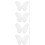 4Sets Elegant Acrylic Butterfly Makeup Palette for Liquid Foundation 10