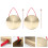 6Sets Brass Chinese Gong Set Hand Percussion Instruments with Hammer 6