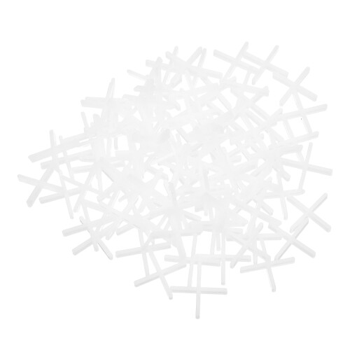 1000Pcs White Plastic Tile Leveler Spacers for Home Ceramic Flooring