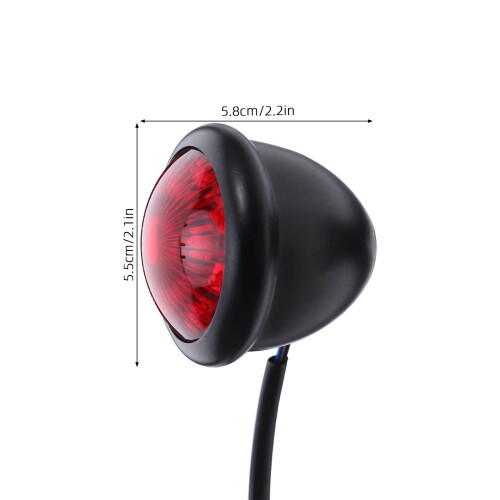 Multi-Color Motorcycle Tail Lamp Alloy Brake Light for Cruiser 1