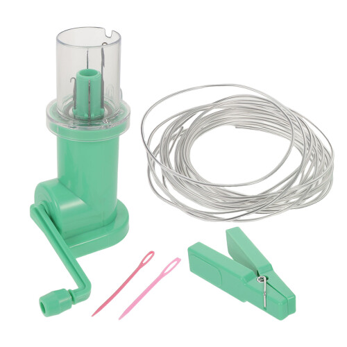 3Pcs Compact Bracelet Weaving Machine Plastic Easy Hand Rope Knitter 1