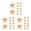 36Pcs Brooch Pins Creative Face Design for Costume and Suit 6