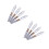 8Pcs High Transparency Plastic Dart Stems for Threaded Soft Tip Darts 8