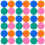 160Pcs Colored Magnetic Tape for Whiteboard Multi Use Kitchen 3