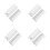 8Pcs White ABS Edge and Corner Guards Durable Self Adhesive for Walls 7