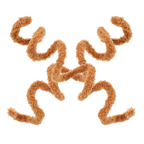 4Pcs Soft Khaki Pipe Cleaner Sticks for DIY Decorations and Crafts 1