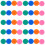 160Pcs Colored Magnetic Tape for Whiteboard Multi Use Kitchen 2
