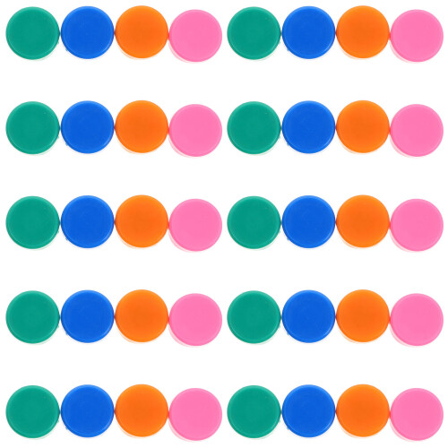 160Pcs Colored Magnetic Tape for Whiteboard Multi Use Kitchen 1