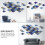 4Pcs Felt Fish Notice Boards Assorted -Adhesive Wall Decor 5