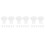 24Pcs Kitchen Pressure Cooker Rubber Float Valve Replacement White Set 9