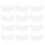 2000Pcs Ultra-Thin Disposable Eye Patch White Eye Mask for Travel Use 1