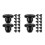 48Pcs Universal Hydraulic Jack Rubber Plugs Leakproof Floor Jack Seal 5