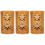 3Pcs Khaki Bamboo Flatware Organizer Kitchen & Desktop Pen Holder 5