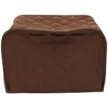 2Pcs Brown Kitchen Toaster Cover Anti-Scratch Bread Maker Protection