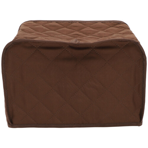 2Pcs Brown Kitchen Toaster Cover Anti-Scratch Bread Maker Protection