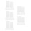 900Pcs Portable White Insect Specimen Spreading Boards for Labs 5