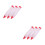 2Pcs Cake Decorating Mouth Pen Silicone Writing Tool Multi Color Set 5