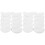 2000Pcs Ultra-Thin Disposable Eye Patch White Eye Mask for Travel Use 3