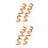 4Pcs Soft Khaki Pipe Cleaner Sticks for DIY Decorations and Crafts 3