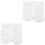 2000Pcs Ultra-Thin Disposable Eye Patch White Eye Mask for Travel Use 4
