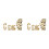 8Pcs Chic Acrylic Ear Bone Clips Non-Piercing Ear Decorations for Home 7