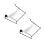 2Ensembles Présentoir Nail Art Transparent Support En Fer Robuste 5