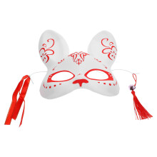 3Pcs Reusable Plastic Animal Mask Half Face for Masquerade Events