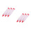 2Pcs Cake Decorating Mouth Pen Silicone Writing Tool Multi Color Set 3