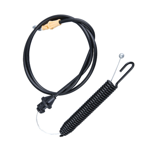 2Pcs Lawn Tractor Engagement Clutch Cable Black