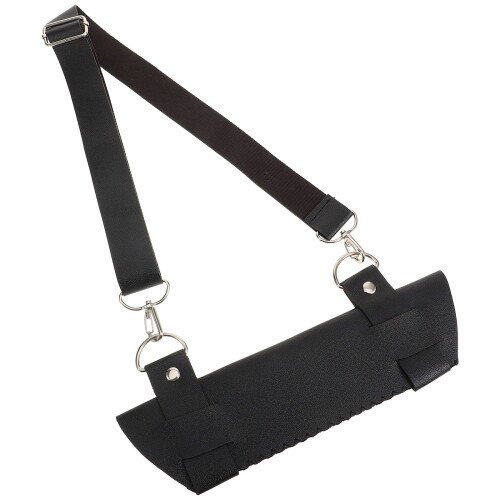 4Pcs Black Artificial Sword Belt Holder for Cosplay Party Use 2