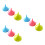 9Pcs Small Kitchen Funnels Plastic Multi-Use Oil Liquid Filling Tools 5